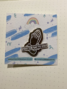 Little Rainbow Paper Company Pride Pin