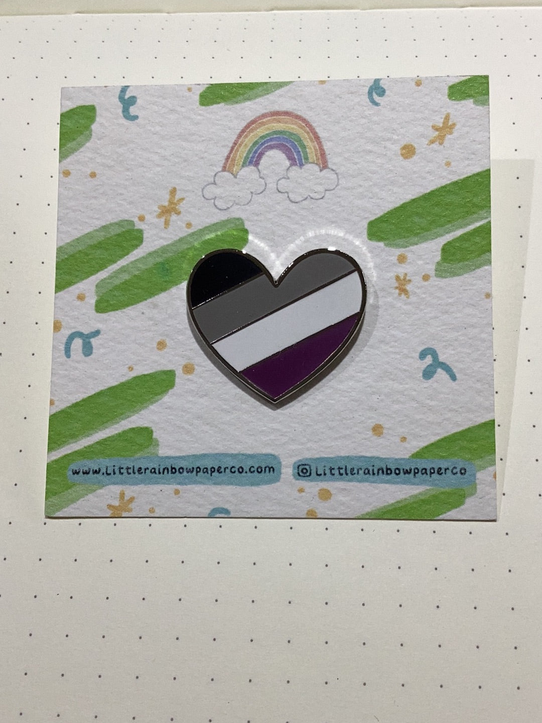 Little Rainbow Paper Company Pride Pin